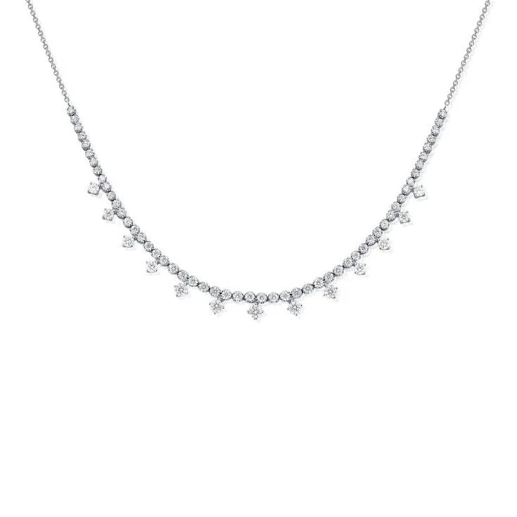 14K GOLD DIAMOND CAMI NECKLACE