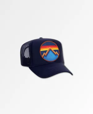 All Seasons Low Rise Trucker Hat Navy