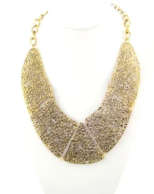 Antique Gold Statement Necklace