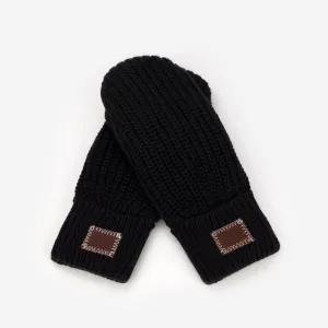 Black Mittens L/XL