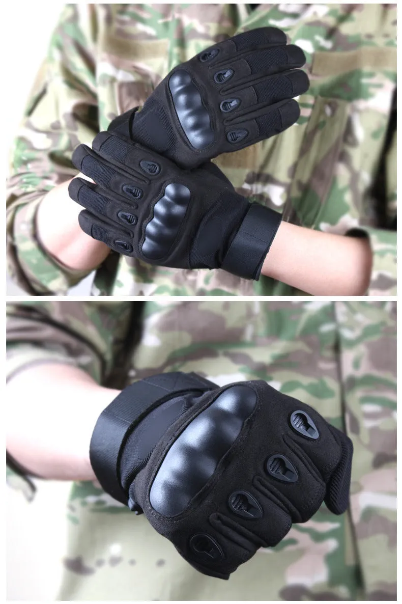 Combat combat tactics sports fitness outdoor cycling long finger non-slip gloves men's