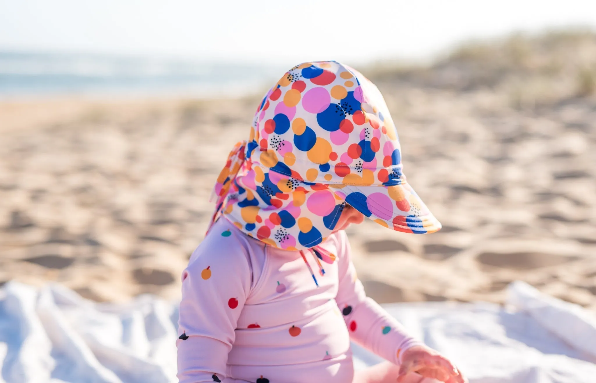 Confetti Swim Flap Cap