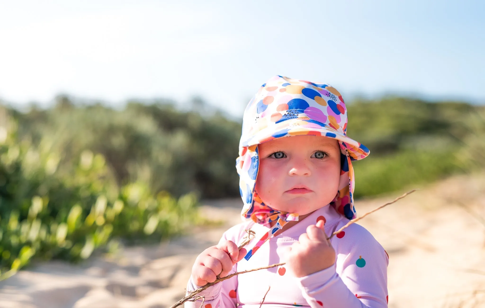 Confetti Swim Flap Cap