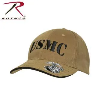 Deluxe Vintage Style USMC Embroidered Low Pro Cap