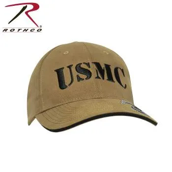 Deluxe Vintage Style USMC Embroidered Low Pro Cap