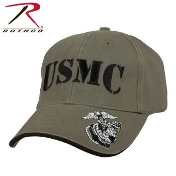 Deluxe Vintage Style USMC Embroidered Low Pro Cap