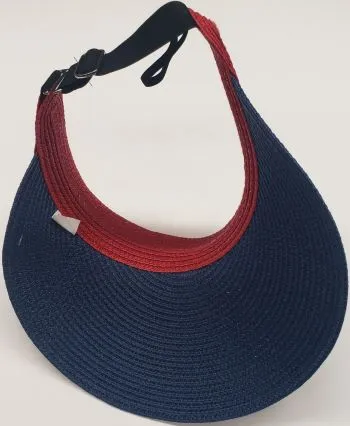 Faiga -- Women's Paper Straw Visor