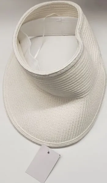 Faiga -- Women's Paper Straw Visor