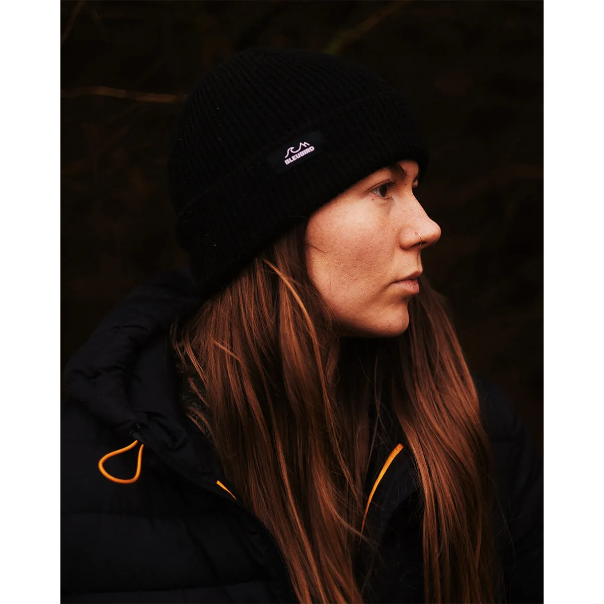 Fisherman Beanie - Black