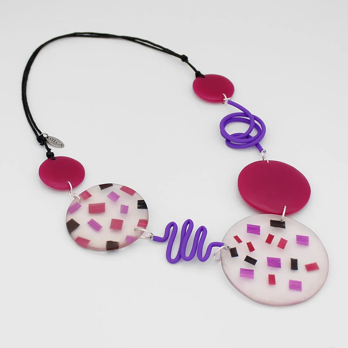 Fuchsia Alana Statement Necklace