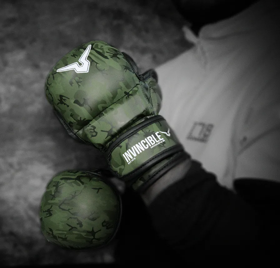 Invincible Commando MMA Sparring Gloves