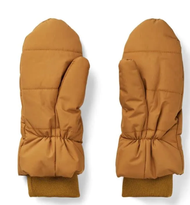 Lenny padded mittens - Golden caramel ha