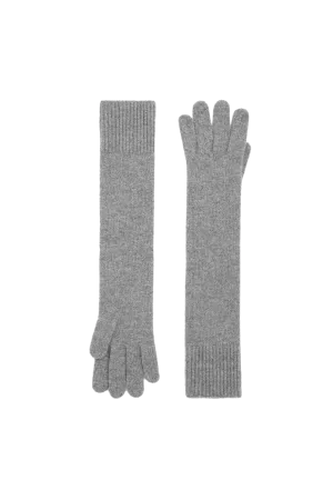 Long Knit Gloves