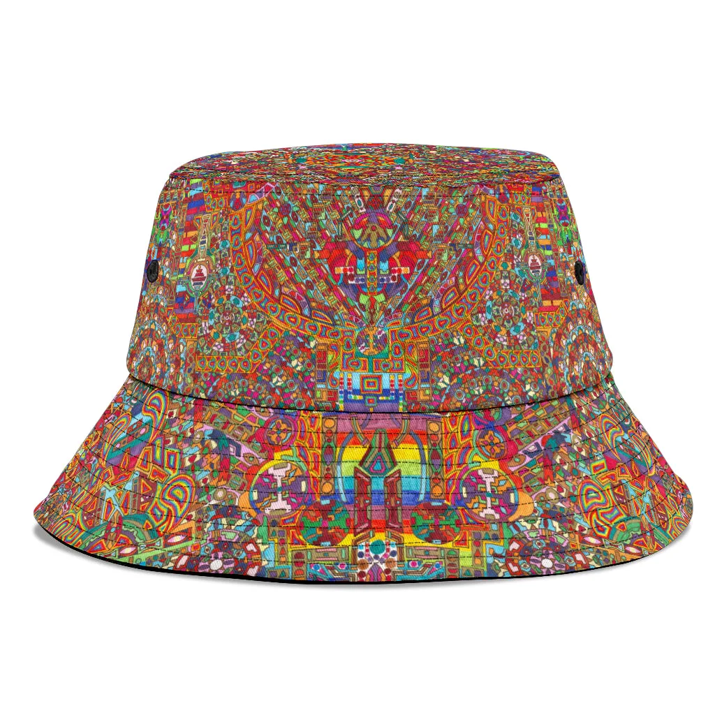 MANDALA BUCKET HAT | LACHLAN WARDLAW