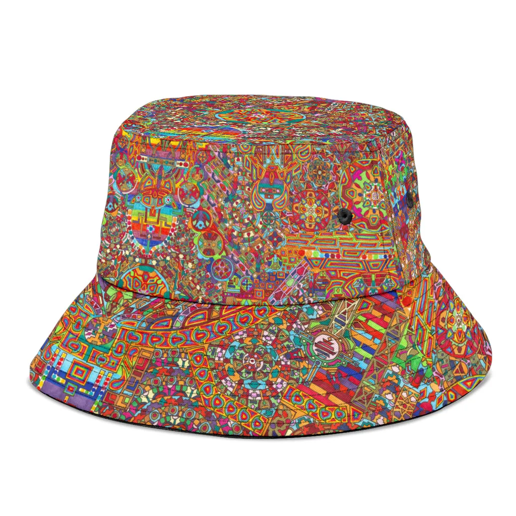 MANDALA BUCKET HAT | LACHLAN WARDLAW