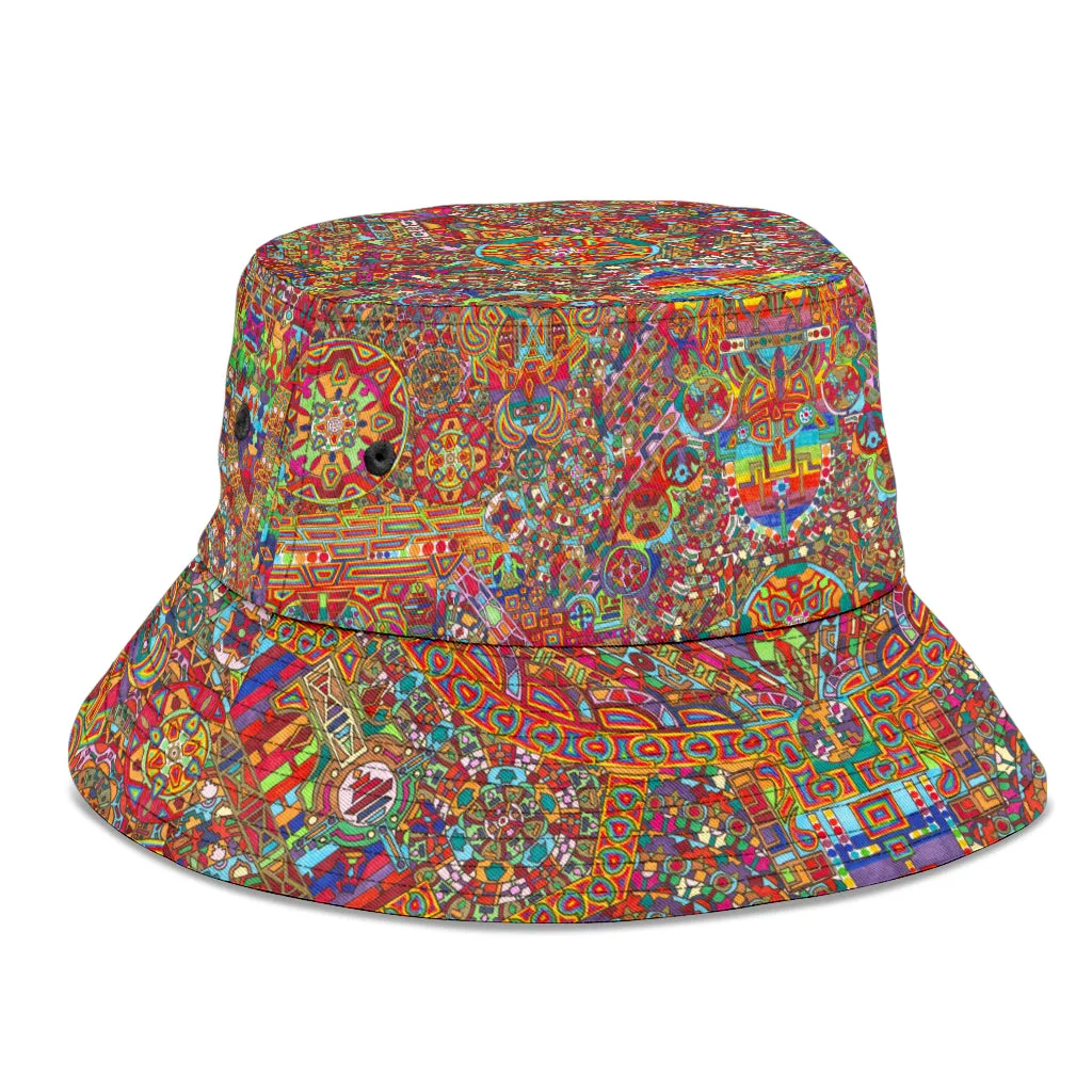 MANDALA BUCKET HAT | LACHLAN WARDLAW