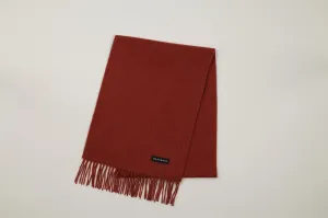 Merlot Red  Cashmere Scarf