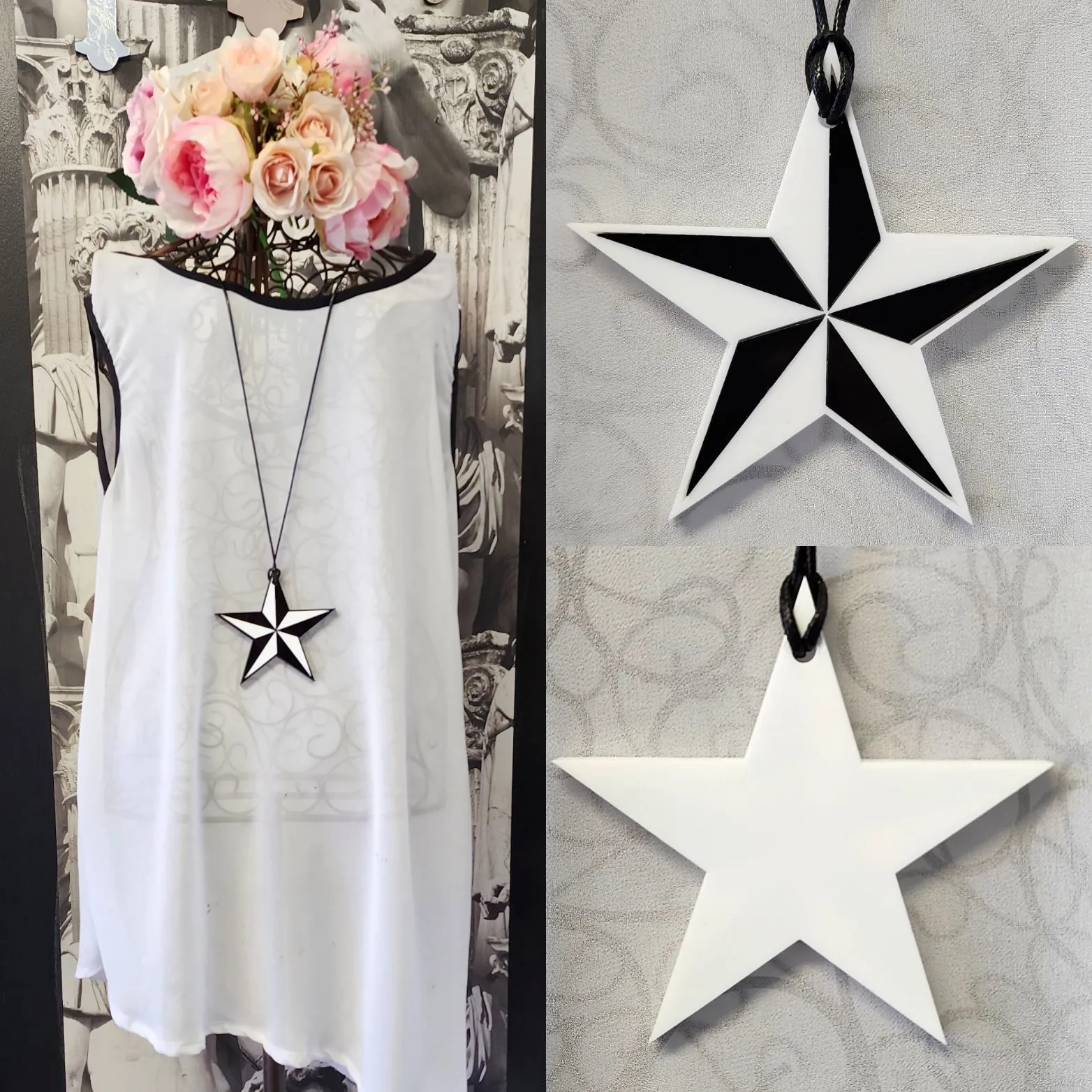 Nautical Star Statement Necklace