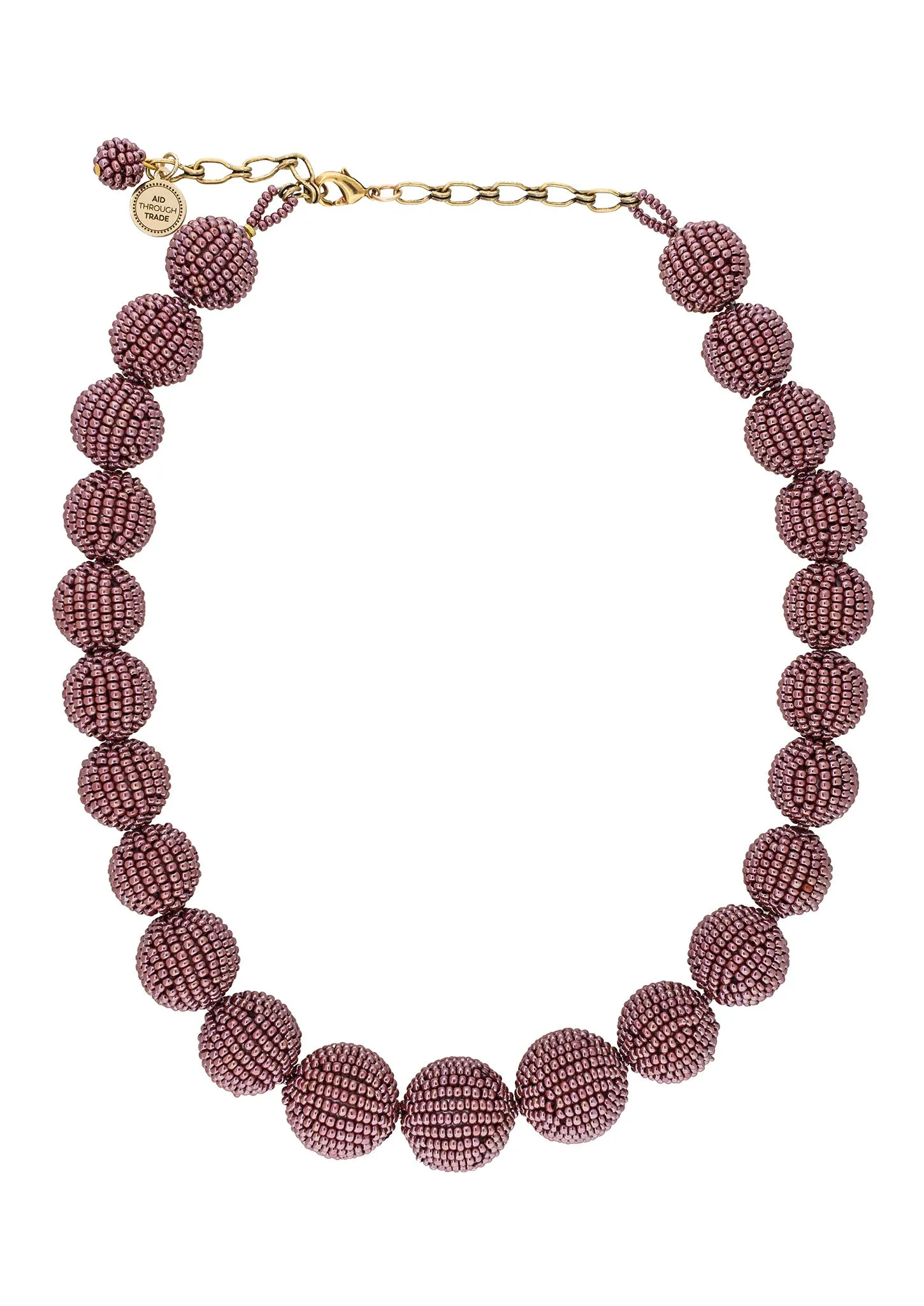 **NEW** <br>The Olivia Necklace<br> Mulberry