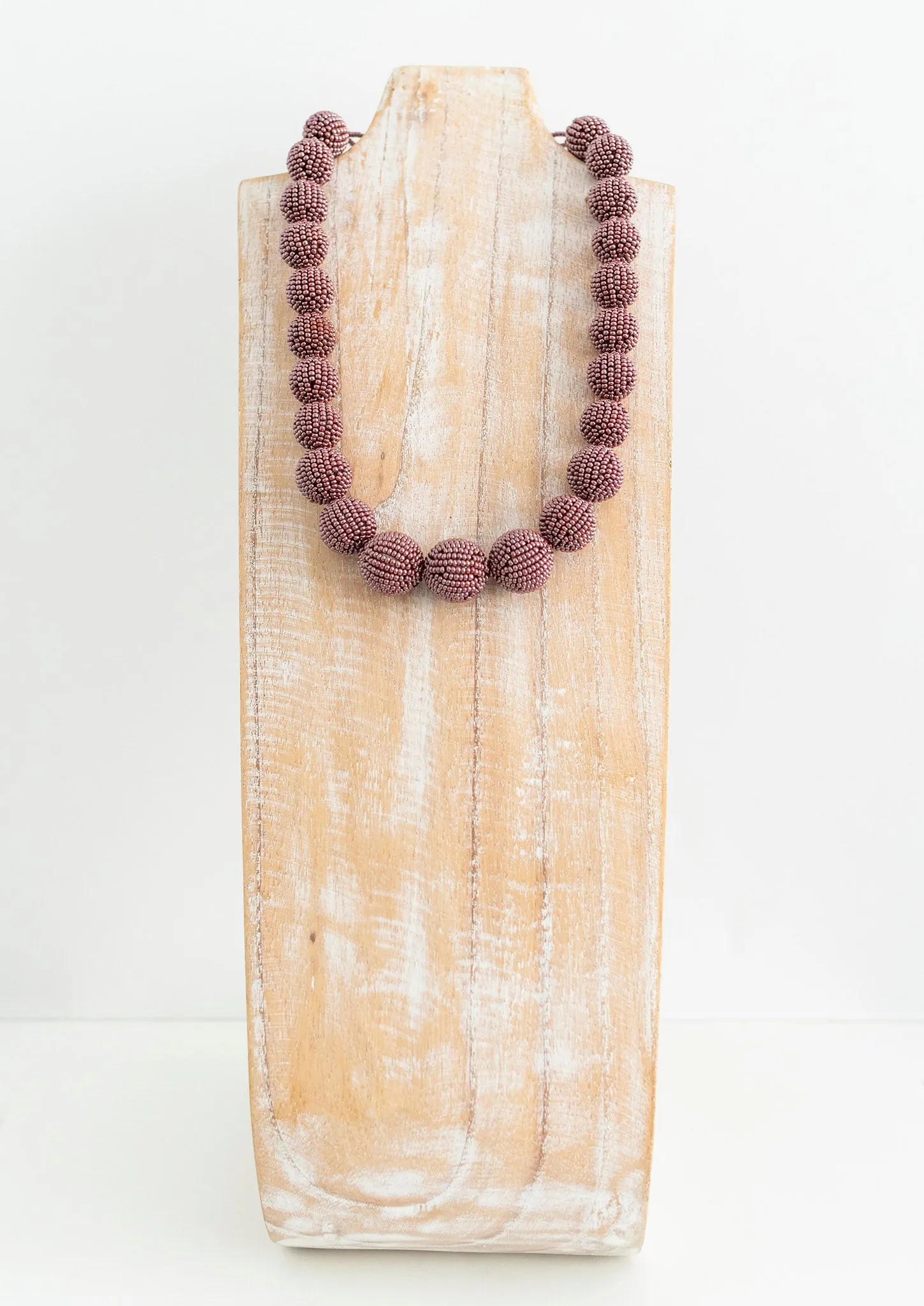 **NEW** <br>The Olivia Necklace<br> Mulberry