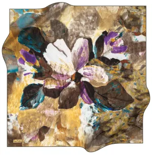 Pierre Cardin Nina Floral Silk Scarf No. 51