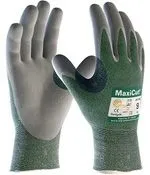 PIP ATG 18 570 MaxiCut Gloves ANSI A2 EN 3 Nitrile Micro Foam Green/Gray (1 DZ)