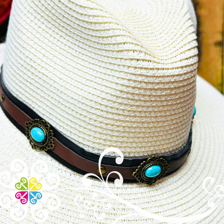 Playa Indiana Turquoise - Summer Hat