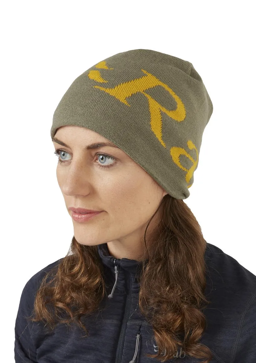 Rab Logo Beanie - Light Khaki