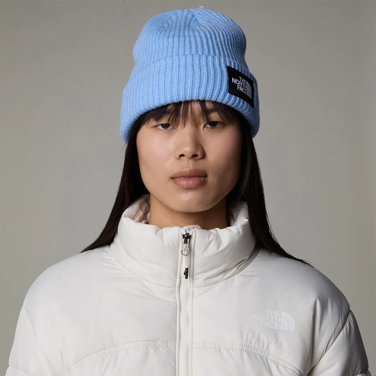 Salty Lined Beanie - Cornflower