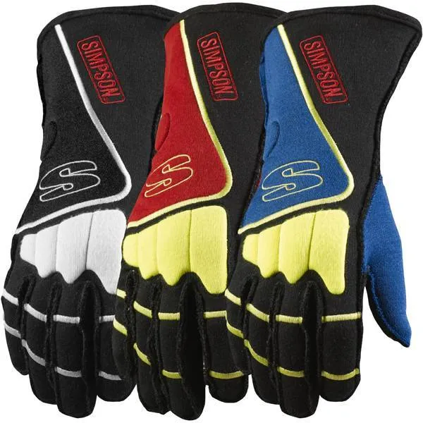 Simpson DNA Glove - Black/Blue