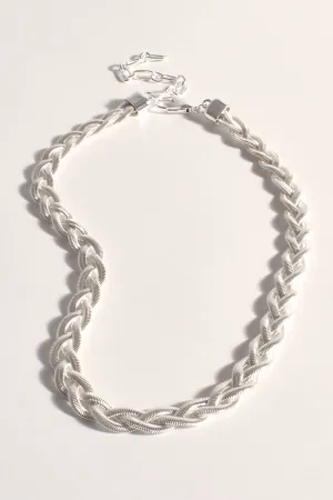 Statement Plait Chain Necklace