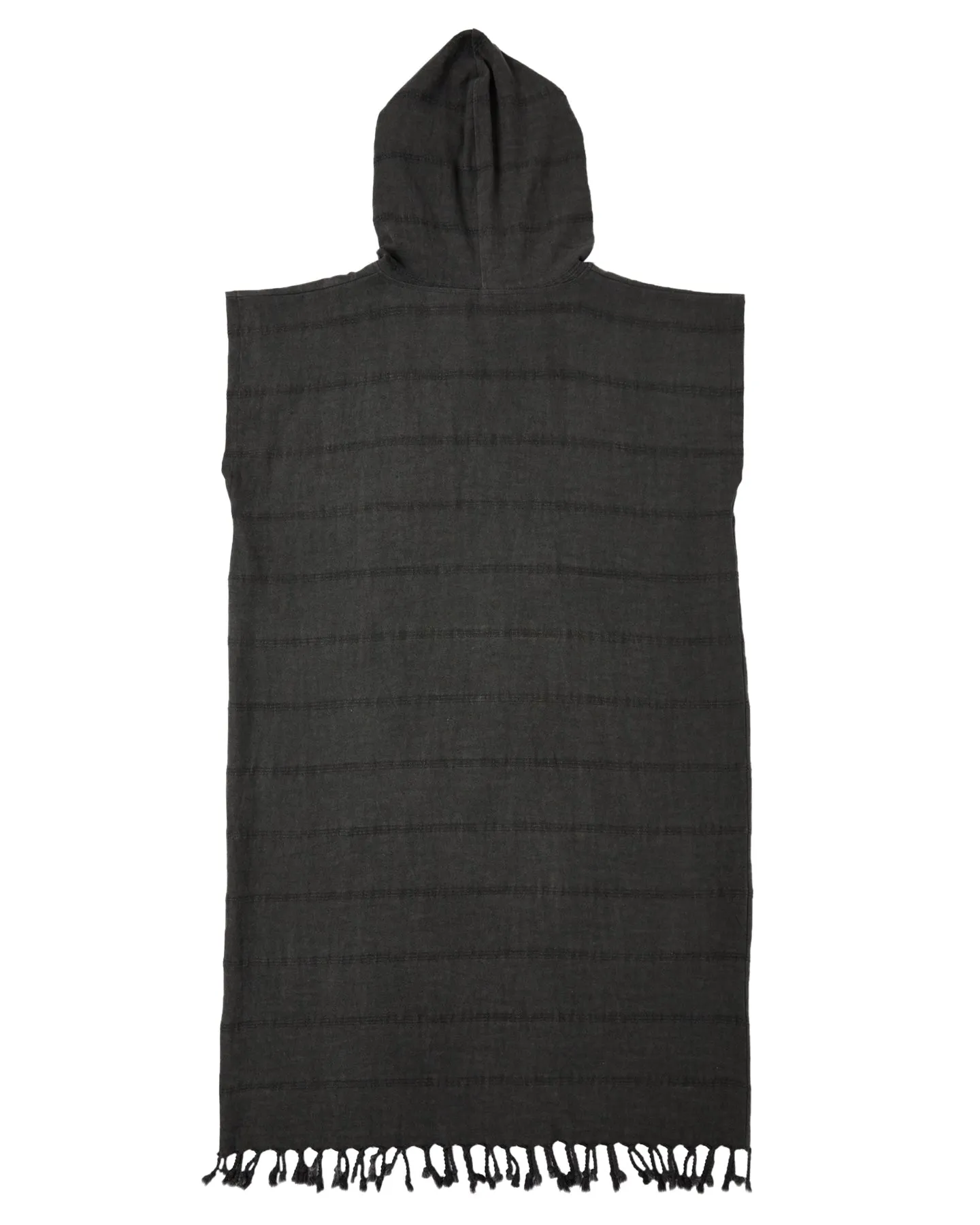 Surf Poncho/Hooded Towel - Charcoal