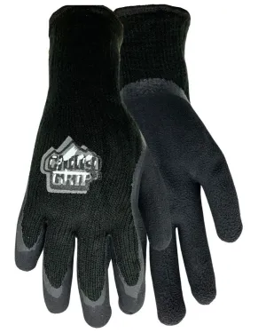 TA314 Chilly Grip Foam Latex, Black, Rubber Palm, Sizes S-XL, Sold by Pair