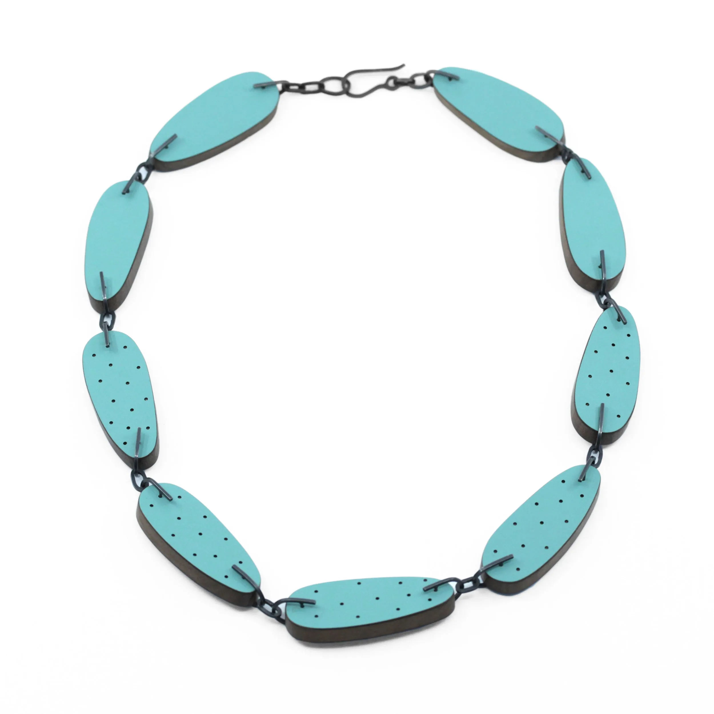 Turquoise and Blue Reversible Necklace